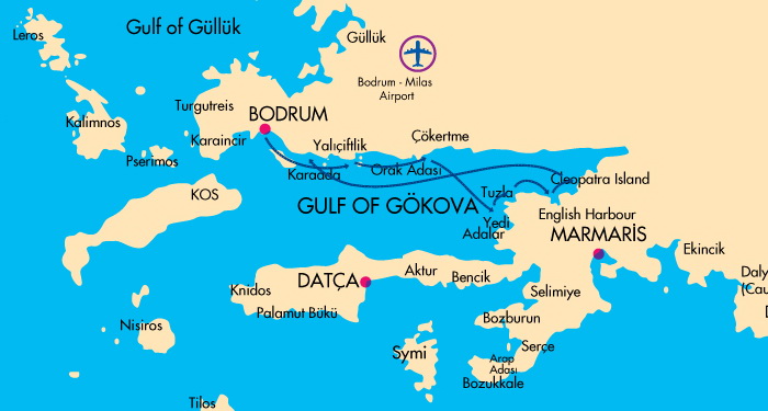Bodrum Gokova Blue Cruise